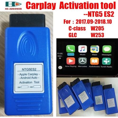 NTG5ES2 NTG5 ES2 for benz C-class W205 and GLC W253 Apples Carplay activation tool from September 2017 to October 2018 NTG5.2