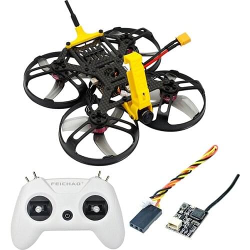 FullSpeed MiniPusher Cinewhoop FPV Racing Drone w/ Crossfire Nano/FD800 Mini Receiver for insta 360 go Action Camera