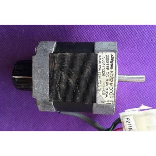 TS3617N226 stepper motor , used in good condition . 80% appearance new , good working , free shipping