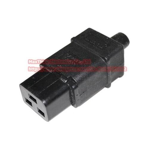 Standard IEC 320 C19 Power Cord Connector, C19 Female Socket Adapter/Free shipping/2PCS