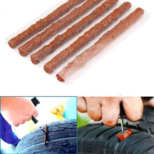 50% Hot Sale 10Pcs/lot Car Motorcycle Tire Repair Strip Seal Patch Tyre Maintenance Recovery