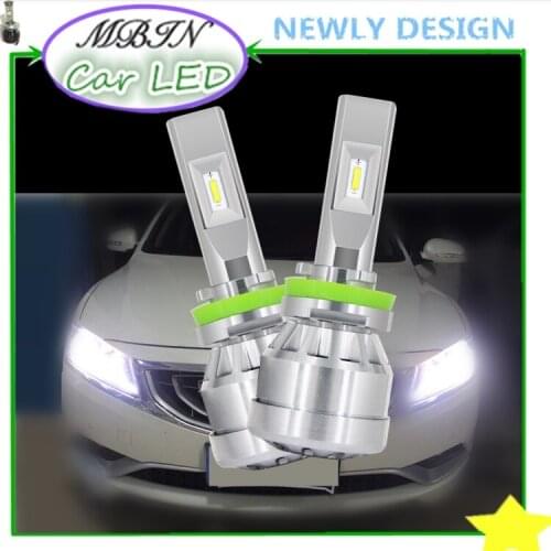 Hight quality Luxury MBIN M8 PH-ZES kit H8 H11 36W 8000lm LED headlight front Fog Driving Bulb car diapason parts for Modified