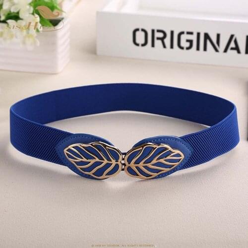 SISHION 2021 Spring Summer Corset Waist Belt VB0058 Women Ladies Elastic White Black Blue Pink Red Ladies Belt Waistband