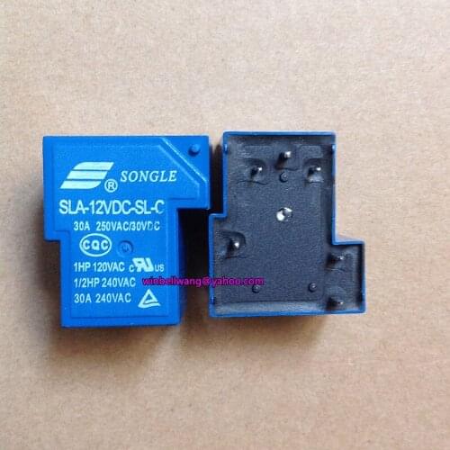 10pcs/lot ! Original SONGLE 6pins 12V relay SLA-12VDC-SL-C 30A new, in stock