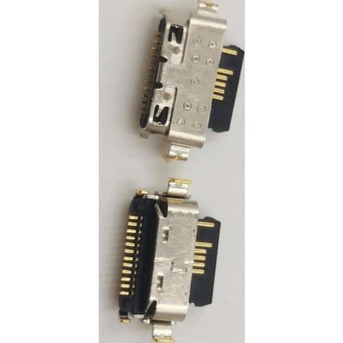 20Pcs USB Charger Charging Port Plug Jack Dock Connector For Alcatel 3V 2019 OT 5032 5032D 5032A 5032J OT5032 5032W Type C Micro