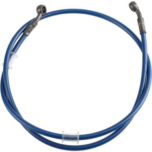 50cm/60cm/90cm/120cm Motorcycle Brake Pipe Braided Hydraulic Reinforce Brake Clutch Oil Hose Line Pipe Tube for Racing Dirt Bike