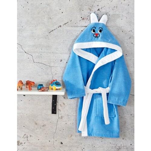 Hooded Children Robe/baby Bathrobe Set