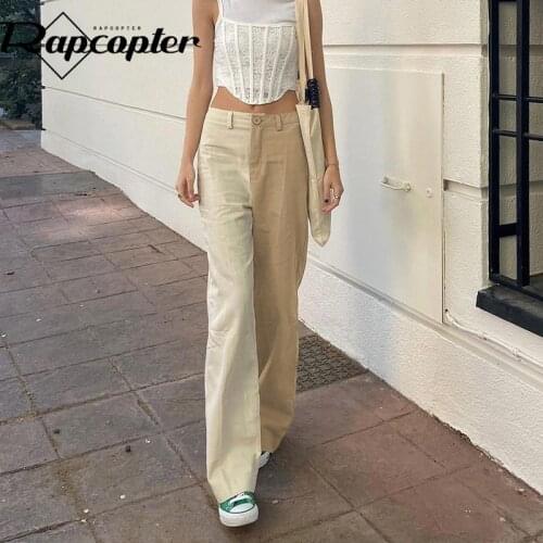 Rapcopter Patchwork y2k Jeans Baggy Casual Grunge Denim Trousers Women High Waisted Pockets Sweatpants Retro Mom Jeans Basic New