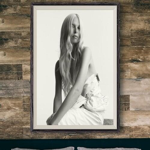 E459 Lina Berg Sexy Model Movie Star Wall Silk Cloth Poster Art Home Decoration Gift