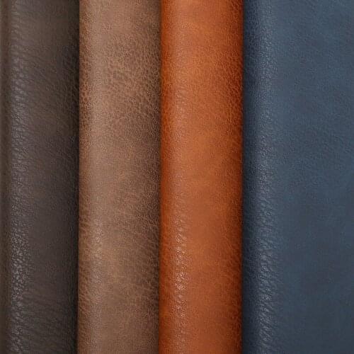 Litchi Pattern Faux Horse Skin Pattern Leather Fabric For Sewing Artificial Synthetic Pu For DIY Bag Material Hademade Fabric