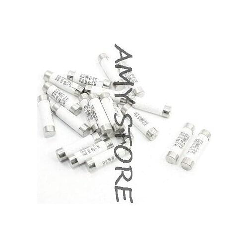AC500V 10A R015 RT18 Ceramic Tube Cylindrical Fuse Link 10mmx38mm