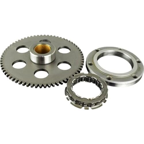Motorcycle One Way Starter Clutch Gear Assy For Yamaha XV250 Virago 1995-2007 V-star 2008-2015 Route 66 1988-1990