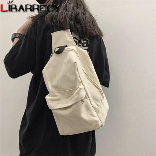 Soild Color Designer Ladies Shoulder Bag 2021 Summer New Style Womens Chest Bag High-quality Canvas Women Messenger Bags Bolsos