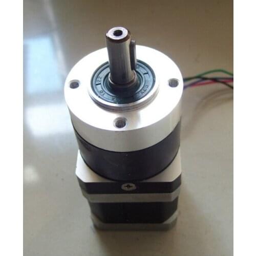 42mm Planetary Gearbox Geared Stepper Motor Ratio 5:1 Nema17 L 63mm 1.5A CNC 3D Printer