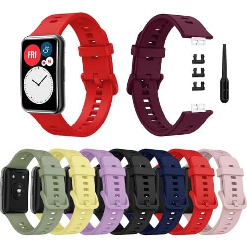 Sport Strap For Huawei Watch Fit Band Accessories With Tool Bracelet For Huawei Smart Watch Fit Watch Straps Replacement Belt