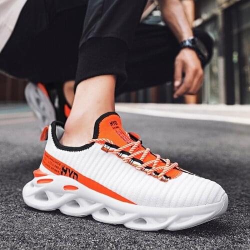 Mesh Breathable Running Sneakers Summer Sports Men Shoes Plus Size Flexible Leisure Zapatillas High Quality Footwear Vip Link