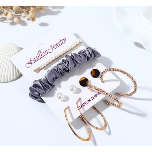 TONGKWOK Bohemia Exaggeration Dangle Earrings For Women Silk Thread Tassel Metal Long Chandelier Earrings Jewelry set #142345