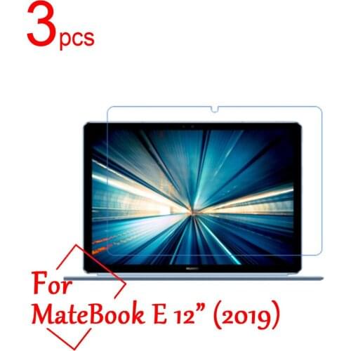 3pcs Ultra Clear/Matte/Nano anti-Explosion Tablet Screen Protector For Huawei MateBook E 12 2017 2019 Laptop LCD Protective Film