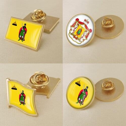 Coat of arms of Ryazan/Ryazan Oblast Flag Lapel Pins/Broochs/Badges
