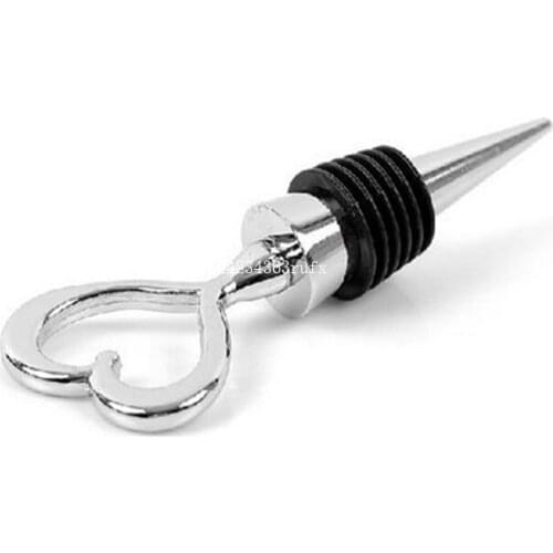 200pcs Love Heart Shaped Wine StopperTwist Thread Sealed Wine Bottle Stopper For Bar Wedding Gift Party Favor