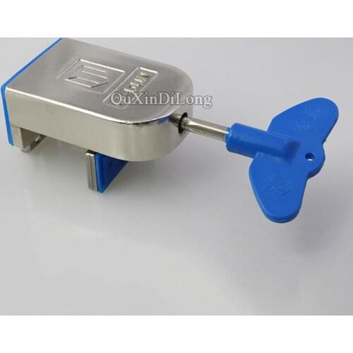 2020 New Arrival 2 Pieces Sliding Window Locks Aluminum Plastic Steel Window Limit Lock Security Protect Lock