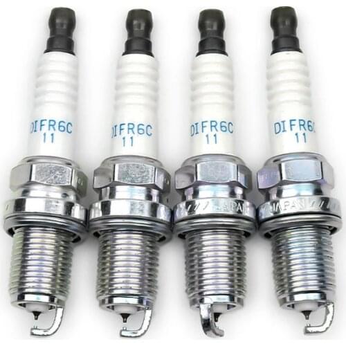 4-6pcs 1822A069 DIFR6C11 Dual Iridium Spark Plug For 11-14 Mitsubishi RVR 2.0L L4 Kit MN1822A09 VFK20F0 242 236 642 FR7DII35X