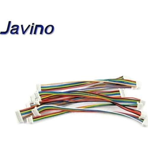 5PCS 100MM SH 1.0 Wire Cable Connector DIY SH1.0 JST 2/3/4/5/6/7/8/9/10 Pin Electronic Line Double Connect Terminal Plug 28AWG