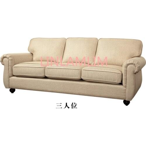 Living Room Sofa set furniture velvet linen hemp fabric sectional sofas puff asiento muebles de sala canape 3 seater sofa cama