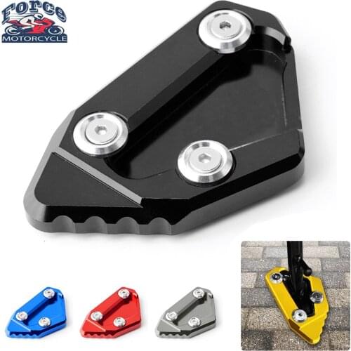 For Suzuki GSXR1000 GSXR 1000 GSX-R1000 2009-2017 2016 2015 Motorcycle Accessories Kickstand Side Stand Extension Enlarge Plate