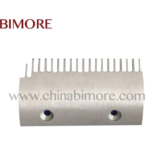 DSA2001558-L elevator escalator parts Escalator Comb Length 147mm Width 91.6mm Install Size 90mm 17T Left