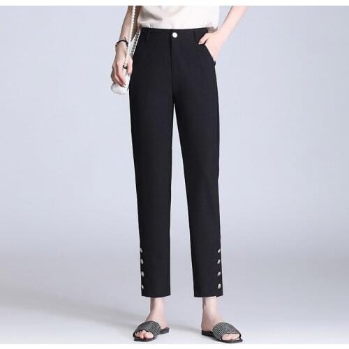 Женские классические брюки KUANGNAN China At AliExpress