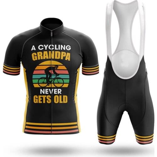Summer Cycling Jersey Set granpa Cycling Wear Mountain Bike Clothes Bicycle Clothing MTB Bike Cycling Clothing Cycling Suit