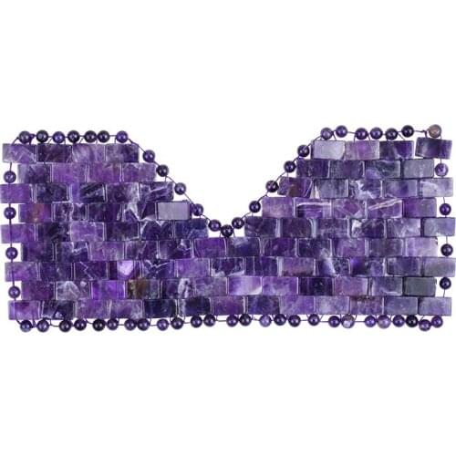 Nature Amethyst Eye Mask Accessories For Lifting Eye Care Jade Stone Rose Quartz Eye Patches Anti Wrinkle Beauty And Care