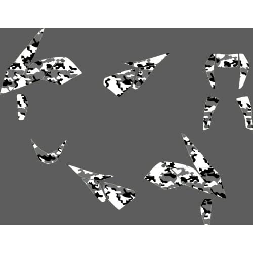 Motorcycle Team Graphic & Backgrounds Decal Winter camo/green camo Sticker Kits for KTM DUKE KTM 690 Duke-R 2013