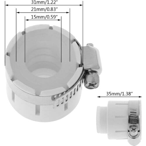 Multi-function Faucet Adapter Connector Non-nipple Joint For Garden Home Kitchen HX6D