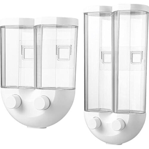 Wall-Mounted Food Storage Box Multi-Grain Sealed Fresh-Keeping Box Organizer Jar Kitchen Accessories Plastic Box 2Sizes