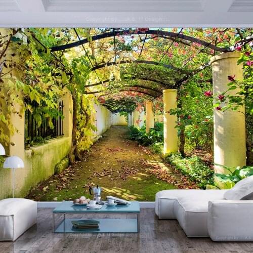 Wall mural-Pergola-400x280 cm