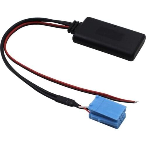 NEW-Car Bluetooth AUX Cable Adapter Wireless Radio Bluetooth AUX Adapter Cable for Chorus 2 Concert 1 2 Symphony 1 for Blau