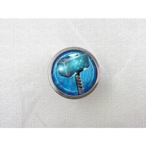 Thor Drawer Knobs Vintage Style DIY Knobs Copper Sliver Bronze Modern Funiture Door Cabinet Handles Hardware