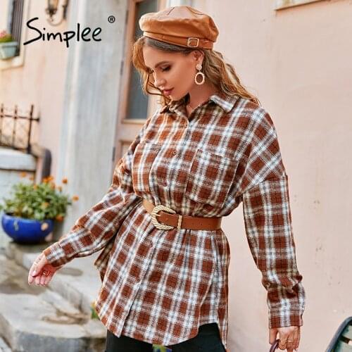 Большие блузки SIMPLEE China At AliExpress