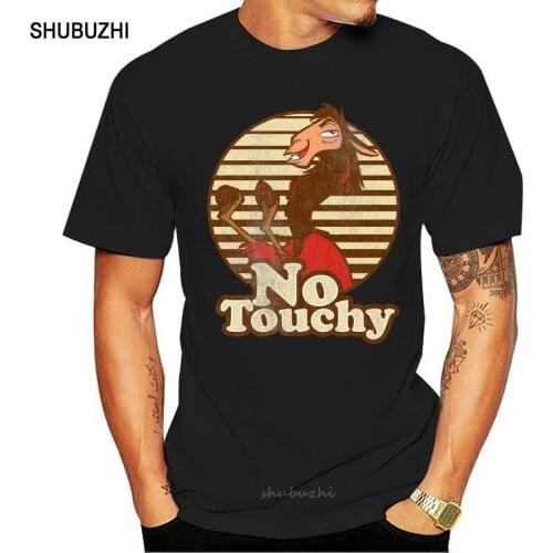 Funny Men t shirt Women novelty tshirt Emperor New Groove Kuzco Llama No Touchy T-Shirt