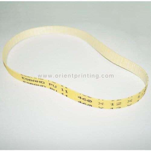 00.780.0476 GTO46 GTO52 Powder Spray Motor Drive Belt Weko Powder Spray Yellow Flat Belt 460*12*1mm