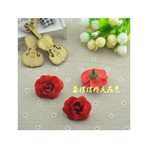 03 Home &wedding decoration artificial Flower DIY Flower Small Rose, Silk Flower 4cm