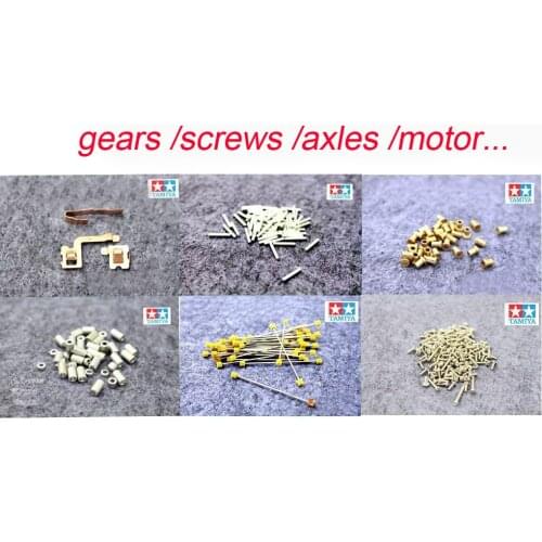 1Pack Hardware/Axle/Screws/Gears/Conductive Sheets/Motor Accessories for Tamiya Mini 4WD Racing Car Models