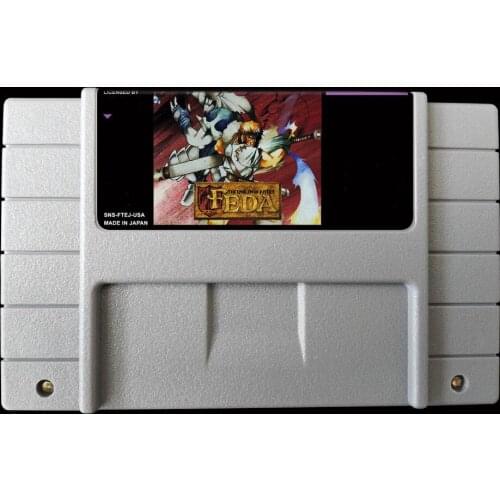 16Bit Games ** Feda - The Emblem of Justice ( USA Version!! English translation!! )