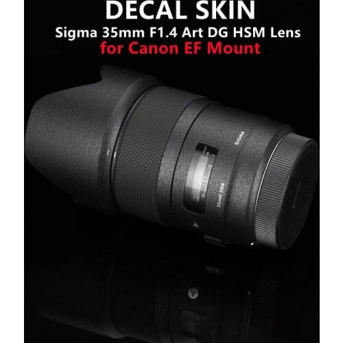 351.4 Len 3M Vinyl Protective Film for Sigma 35mm F1.4 Art DG HSM Lens for CanonEF Mount Lens Decal Protector Cover Film Sticker