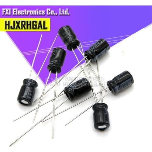 50PCS 16V100UF 5*7mm 100UF 16V 5*7 Electrolytic capacitor New original