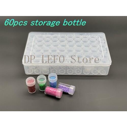 60/80 boxes of diamond painting boxes, diamond embroidery accessories, diamond mosaic suitcases, container storage boxes, han