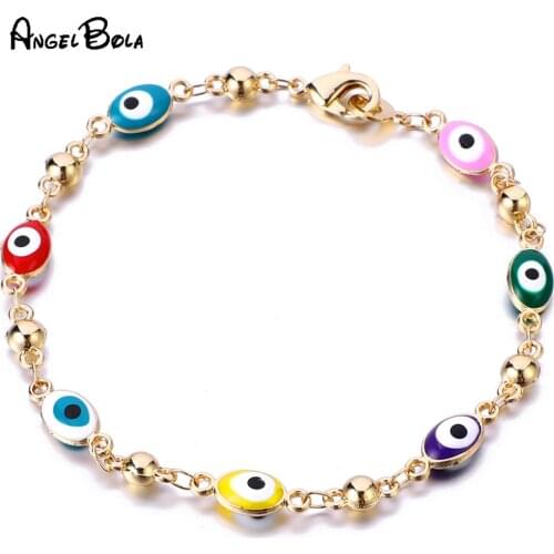 Angel Bola Blue Bracelets