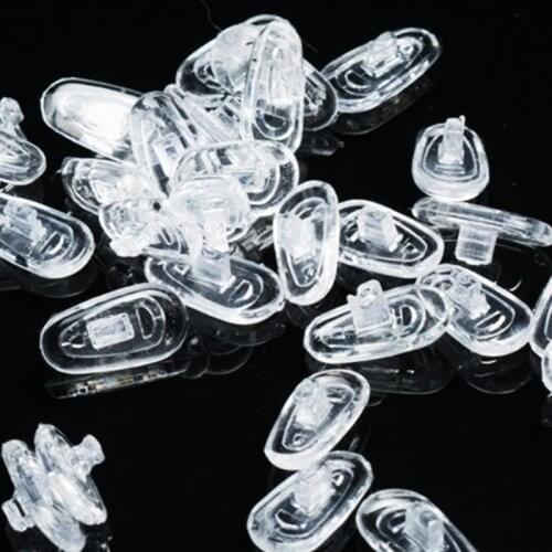 High Quality 5 Pairs Flexible Silicone Nose Pads For Eyeglasses Sunglasses Anti Slip Silicone Nose Pads